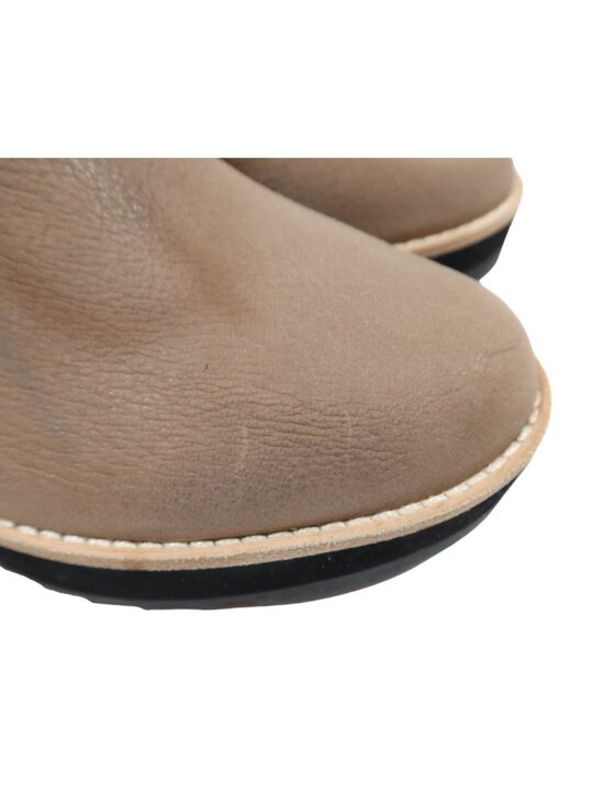 EILEEN FISHER Capa Nubuck Leather Lace Up Wedge Boots Size 9 B Tan - Picture 10 of 10